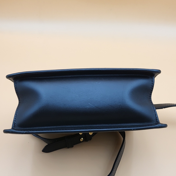 GUCCI Mini Sylvie Sherry Top Handle Crossbody Leather Bag..Authentic w/COA.. - Picture 7 of 16